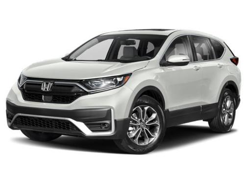 Platinum White Pearl 2021 Honda CR-V AWD EX-L