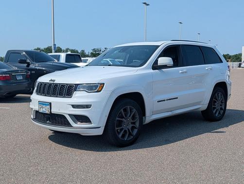Bright White Clearcoat 2021 Jeep Grand Cherokee High Altitude