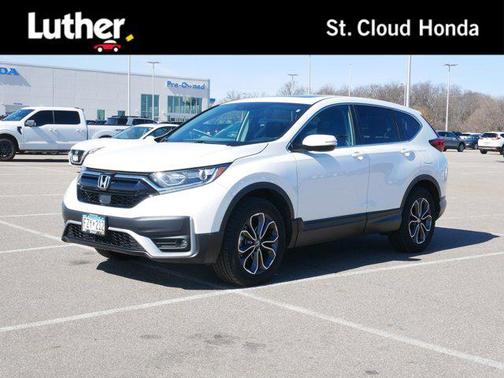 Platinum White Pearl 2020 Honda CR-V AWD EX