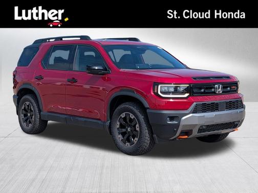 Radiant Red Metallic II 2026 Honda Passport AWD TrailSport Elite