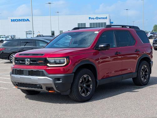 Radiant Red Metallic II 2026 Honda Passport AWD TrailSport Elite