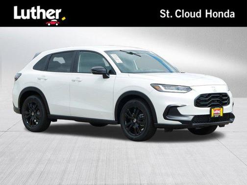 Platinum White Pearl 2026 Honda HR-V AWD Sport