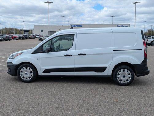 Frozen White 2023 Ford Transit Connect XL Cargo Van
