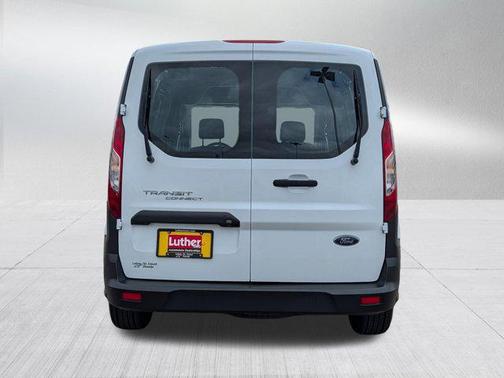 Frozen White 2023 Ford Transit Connect XL Cargo Van