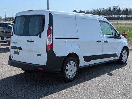 Frozen White 2023 Ford Transit Connect XL Cargo Van