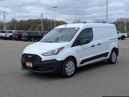 Frozen White 2023 Ford Transit Connect XL Cargo Van