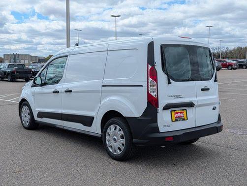 Frozen White 2023 Ford Transit Connect XL Cargo Van