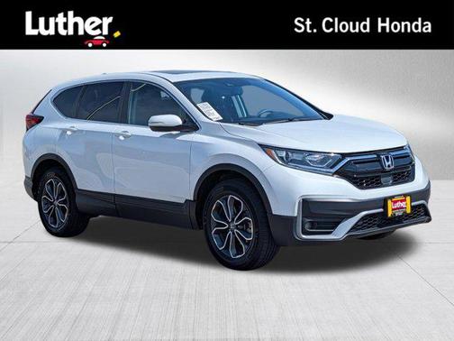 Platinum White Pearl 2020 Honda CR-V AWD EX-L