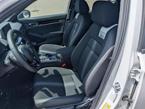 Platinum White Pearl 2026 Honda Civic Hybrid Sport