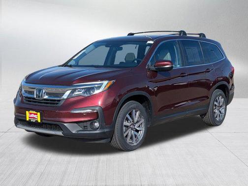 Deep Scarlet Pearl 2021 Honda Pilot AWD EX-L