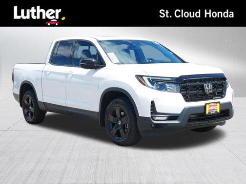 Platinum White Pearl 2024 Honda Ridgeline Black