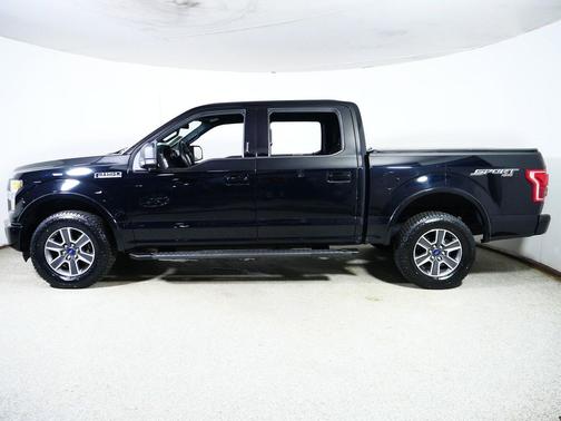 Shadow Black 2017 Ford F-150 XLT