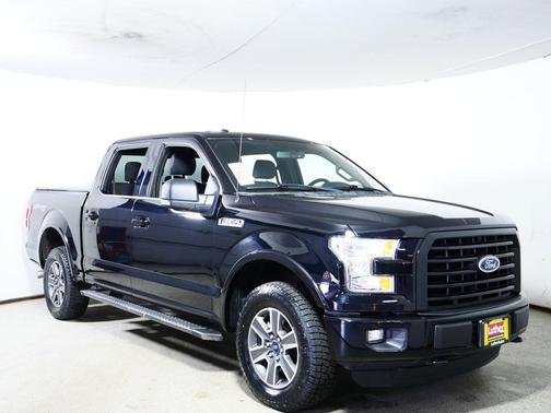 Shadow Black 2017 Ford F-150 XLT