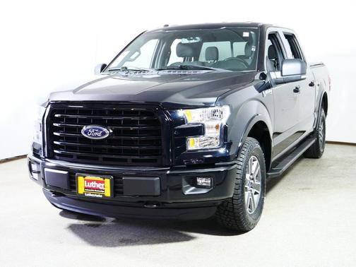 Shadow Black 2017 Ford F-150 XLT