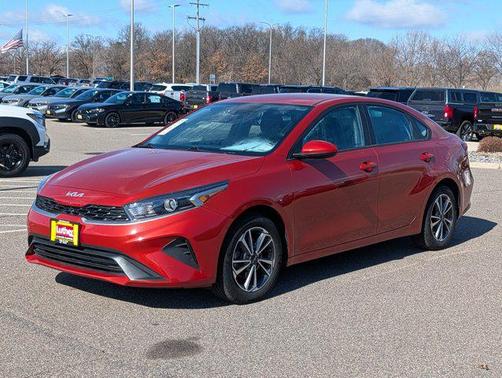Fire Orange 2023 Kia Forte LXS