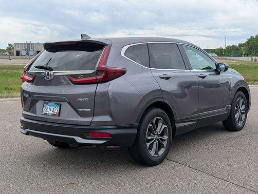 Modern Steel Metallic 2021 Honda CR-V Hybrid EX