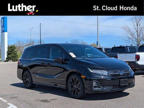 Crystal Black Pearl 2025 Honda Odyssey Sport-L