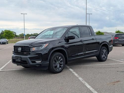 Crystal Black Pearl 2021 Honda Ridgeline Sport