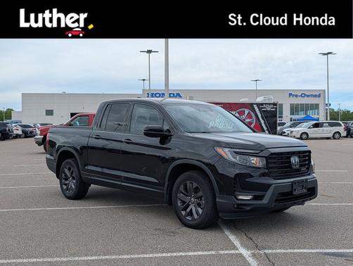 Crystal Black Pearl 2021 Honda Ridgeline Sport