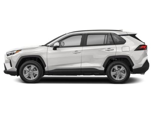 White 2022 Toyota RAV4 Hybrid XLE