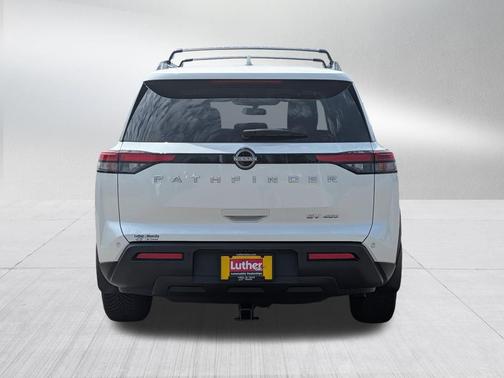 Pearl White Tricoat 2023 Nissan Pathfinder SV 4WD