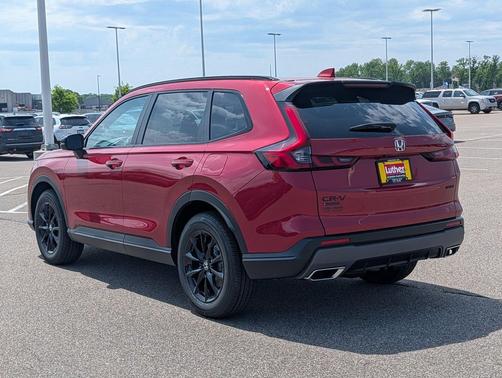 Radiant Red Metallic 2026 Honda CR-V Hybrid Sport AWD