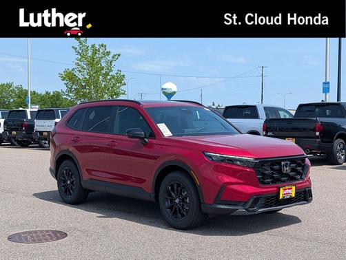 Radiant Red Metallic 2026 Honda CR-V Hybrid Sport AWD