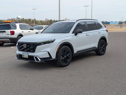 Platinum White Pearl 2024 Honda CR-V Hybrid Sport Touring AWD