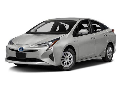 Midnight Black Metallic 2016 Toyota Prius Three