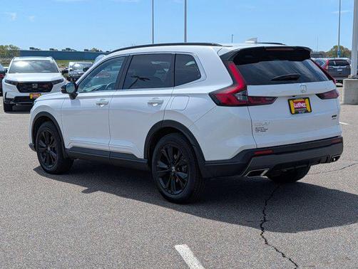 Platinum White Pearl 2024 Honda CR-V Hybrid Sport Touring AWD