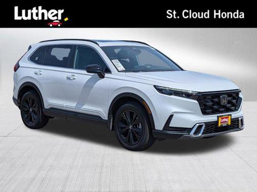 Platinum White Pearl 2024 Honda CR-V Hybrid Sport Touring AWD