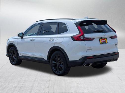 Platinum White Pearl 2024 Honda CR-V Hybrid Sport Touring AWD