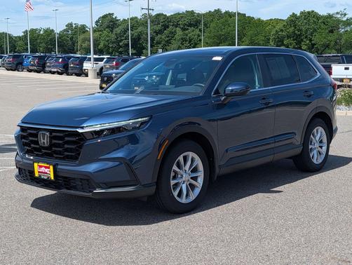 Canyon River Blue Metallic 2024 Honda CR-V EX AWD