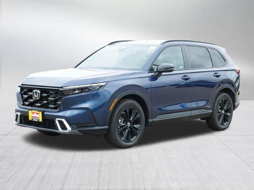 Canyon River Blue Metallic 2027 Honda CR-V Hybrid Sport Touring AWD