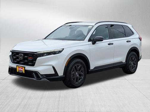 Platinum White Pearl 2026 Honda CR-V Hybrid TrailSport AWD
