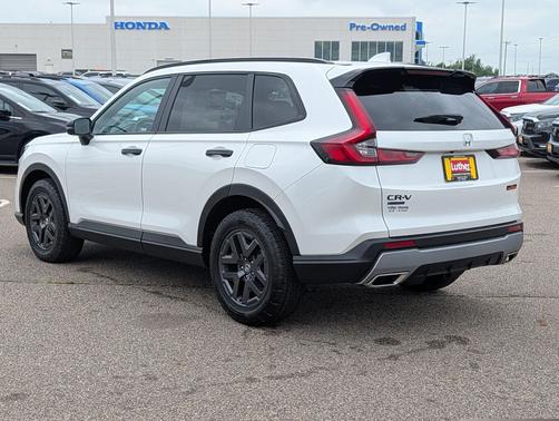 Platinum White Pearl 2026 Honda CR-V Hybrid TrailSport AWD