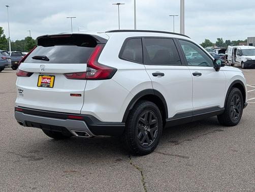 Platinum White Pearl 2026 Honda CR-V Hybrid TrailSport AWD