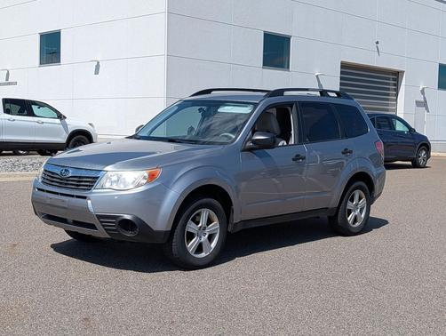 Steel Silver Metallic 2010 Subaru Forester 2.5 X