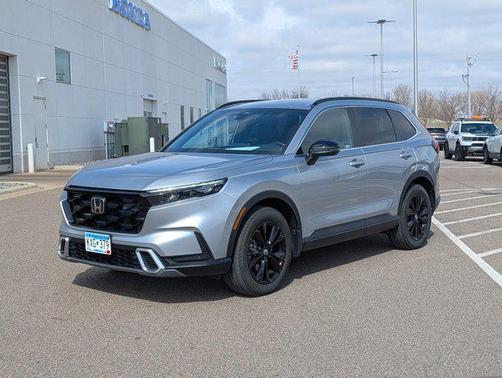 Lunar Silver Metallic 2024 Honda CR-V Hybrid Sport Touring AWD