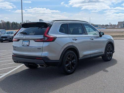 Lunar Silver Metallic 2024 Honda CR-V Hybrid Sport Touring AWD