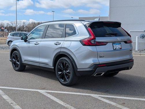 Lunar Silver Metallic 2024 Honda CR-V Hybrid Sport Touring AWD