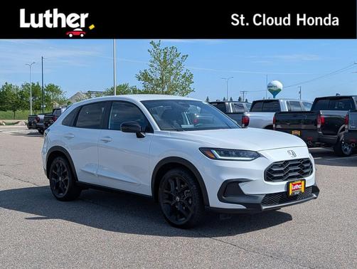 Platinum White Pearl 2024 Honda HR-V AWD Sport