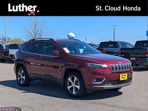 Velvet Red Pearlcoat 2019 Jeep Cherokee Limited