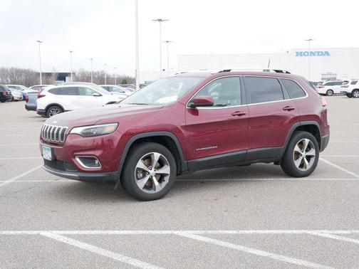 Velvet Red Pearlcoat 2019 Jeep Cherokee Limited