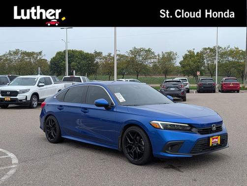 Aegean Blue Metallic 2024 Honda Civic Touring