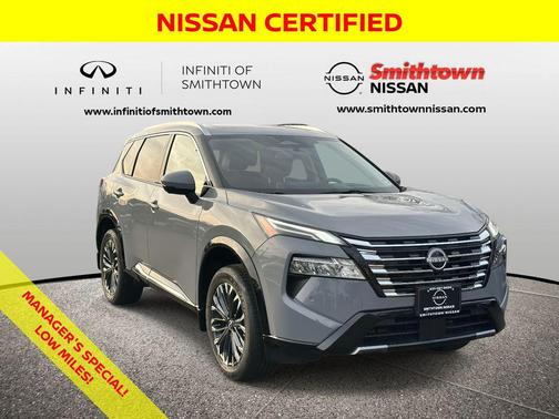 Boulder Gray Pearl 2025 Nissan Rogue Platinum