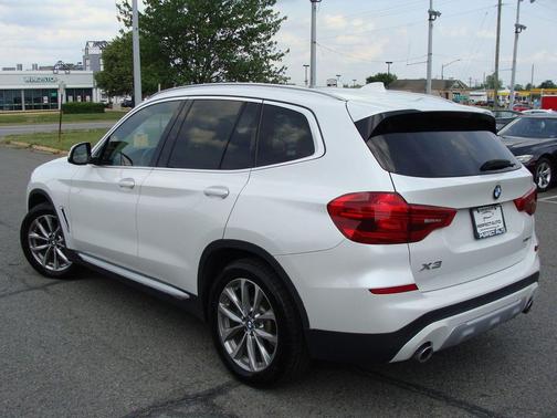 White Metallic 2019 BMW X3 xDrive30i