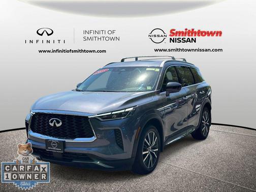 Blue 2025 INFINITI QX60 SENSORY