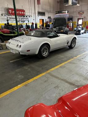 White 1975 Chevrolet Corvette Base