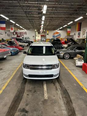 Oxford White 2019 Ford Flex SEL